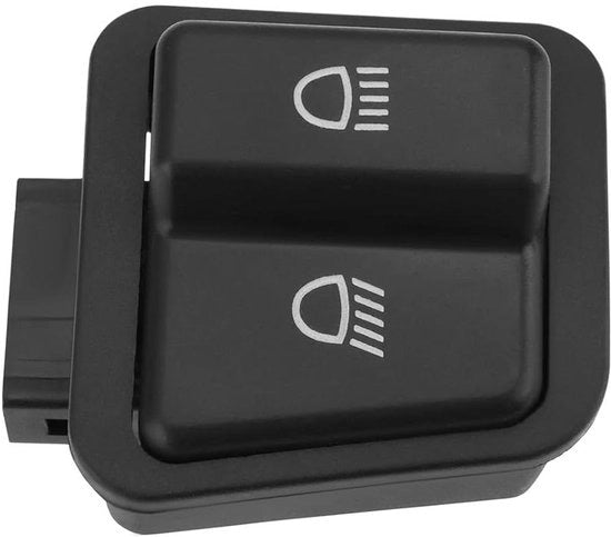 Accessori per motocicletta - Interruttore di regolazione della luce anteriore - Schermo di installazione facile - Per motocicletta Lexmoto Titan125