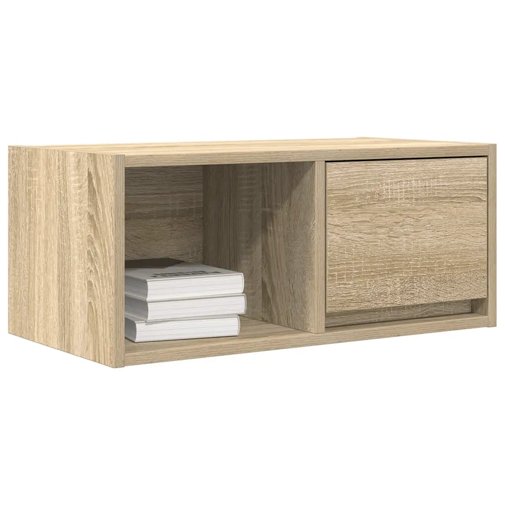 Mobile Porta TV Rovere Sonoma 60x31x25,5 cm Legno Multistrato 861440