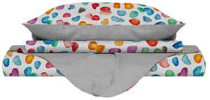 Copripiumino Matrimoniale con Stampa sul Sacco e Federe