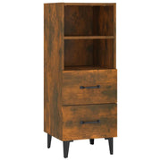 Buffet credenza cassettiera armadio mobile contenitore organizer per cucina soggiorno salotto 34,5 x 34 x 90 cm legno ingegnerizzato marrone 02_0030904