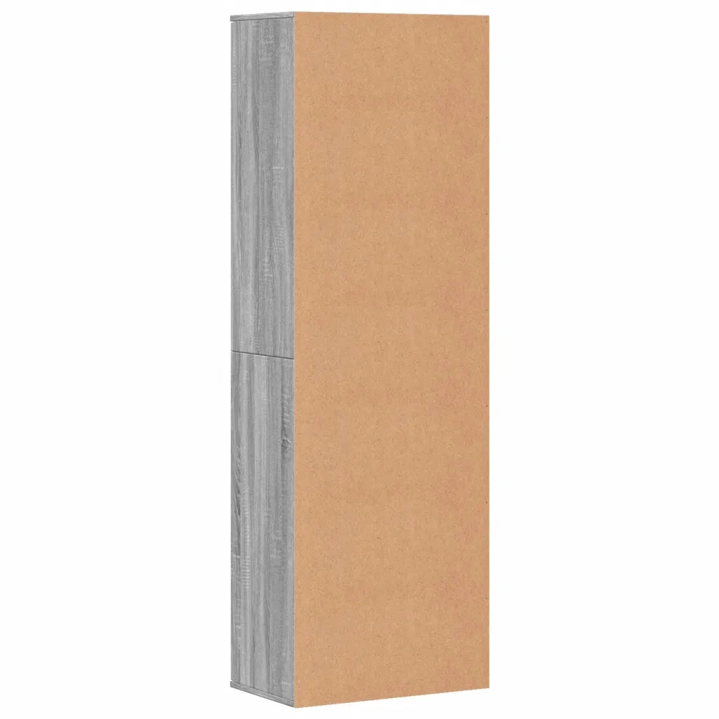 Credenza Grigio Sonoma 60x35x180 cm in Legno Multistrato 3276670