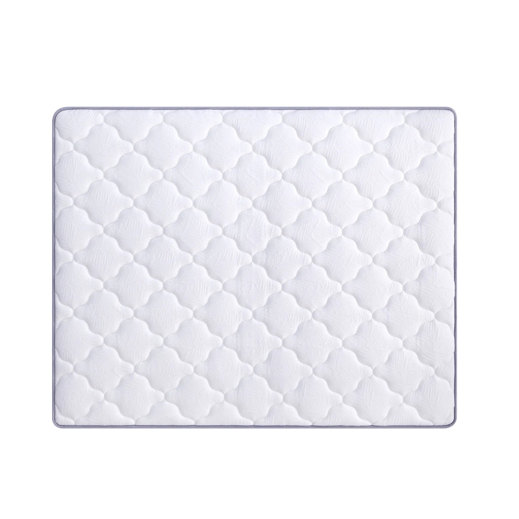 Materasso a Molle con Supporto Lombare Ergonomico Rigidità H3 140x200x25 cm; Bianco