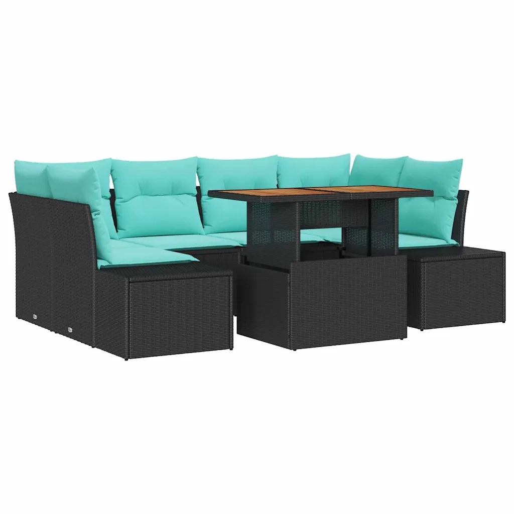Set da Pranzo per Giardino 7 pz 6-Numero di posti 3349920