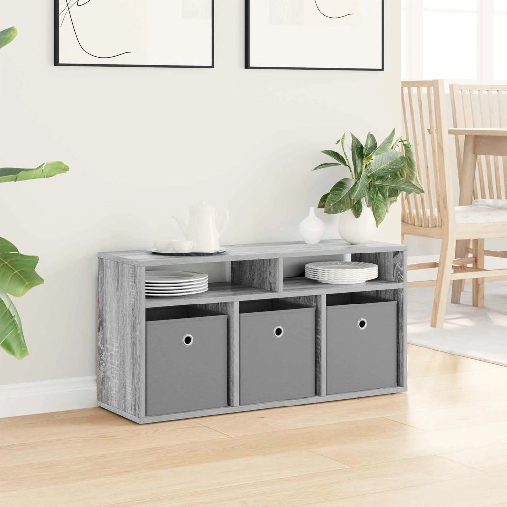 Lowboard con cassetto Grigio Sonoma 87 x 27,5 x 43 cm CFW2580719