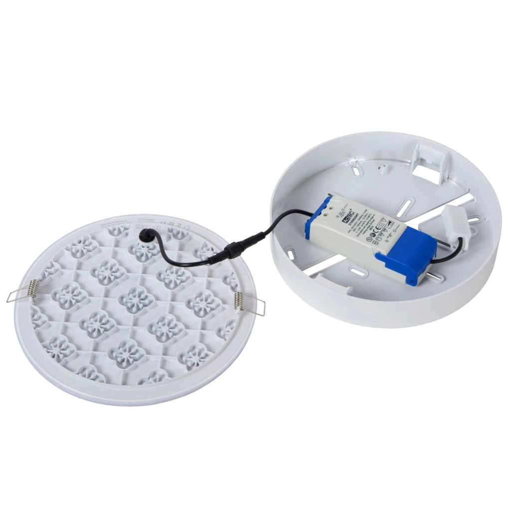 Plafoniera bagno Lucide Ceres LED 30W 3000K IP66 bianca