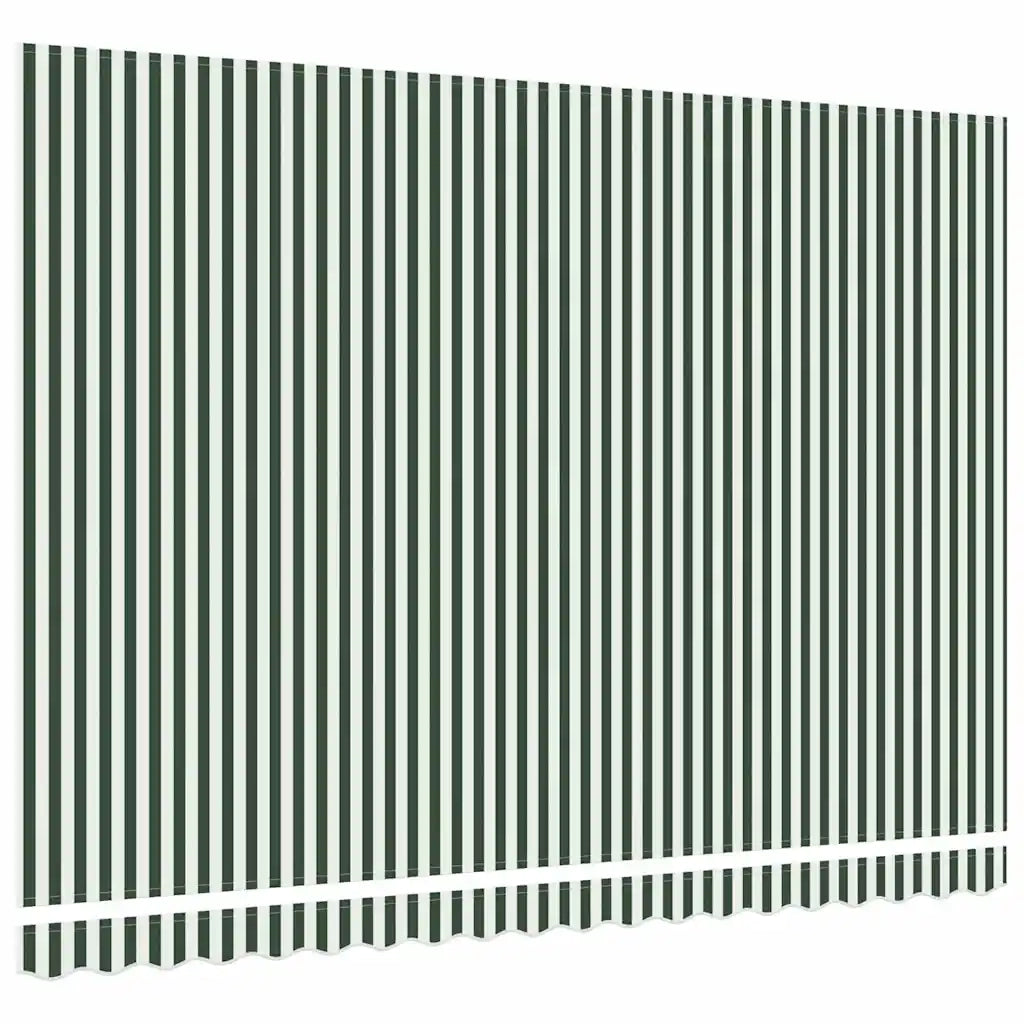 Telo di ricambio per tenda da sole Verde e Bianco 430 x 345 cm 42000661