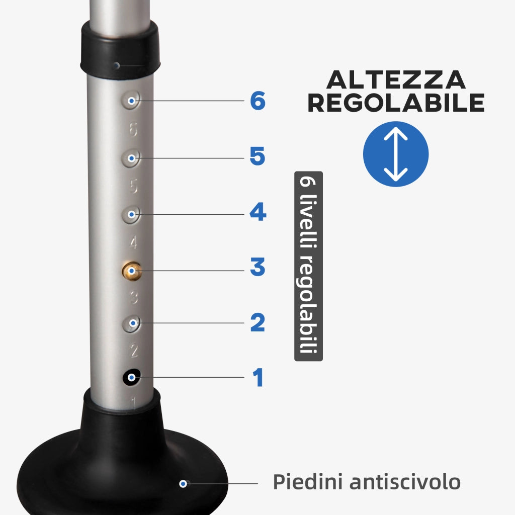 Sedia da Doccia Imbottita a U per Anziani e Disabili ¨C Xylo ¨C Bianco 54x52x70-82cm
