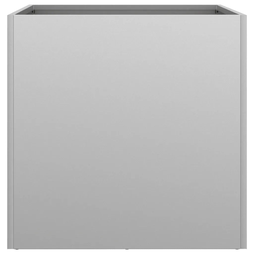 Fioriera Argento 42x40x39 cm in Acciaio Zincato 841557