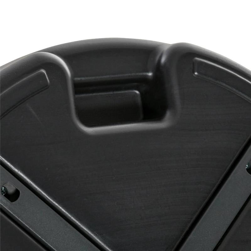 BASE PER OMBRELLONE ROTONDA Ø55CM IN PLASTICA DA 30 KG NERO