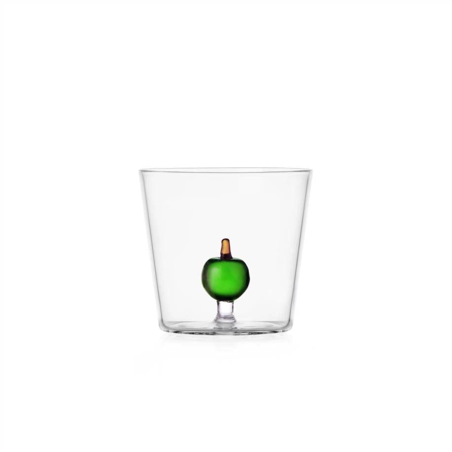 Bicchiere Fruits e Flowers tumbler mela verde