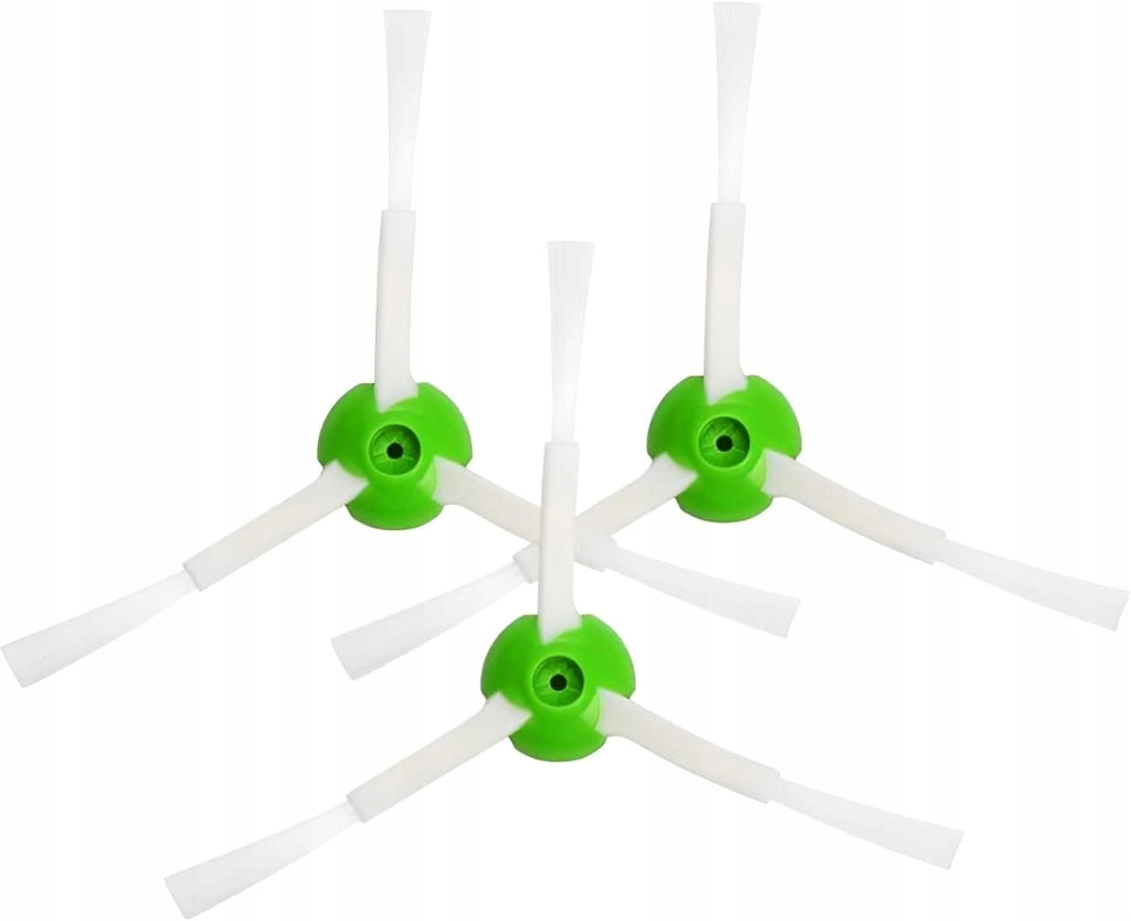 Set di Spazzole Laterali di Ricambio per iRobot Roomba – Compatibile con Serie i, j, e, Combo | 3 Pezzi TPR + Nylon