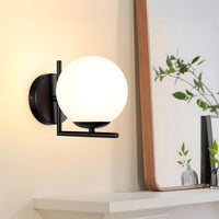 Lampada Da Parete G101-1w Black White