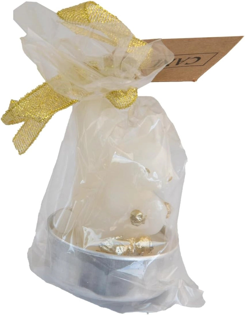 Set 6 Candele T-Light Pupazzo di Neve e Scoiattolo – Candeline Decorative Natalizie 20 g