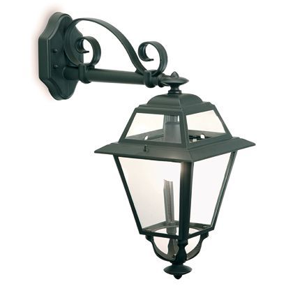 Lampada Applique in Basso Colore Grigio per Esterno Linea Elegance Livos