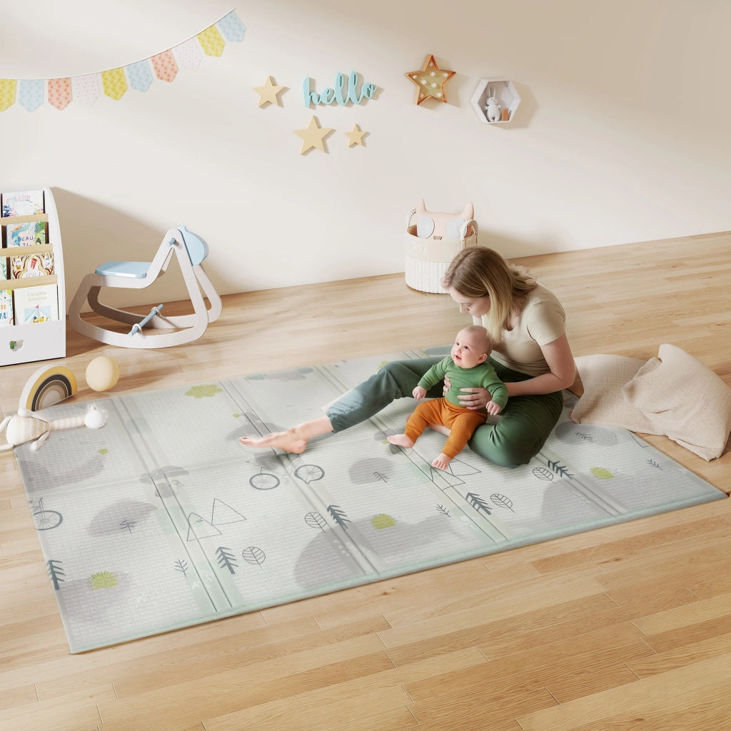 Tappeto Gioco per Bambini ¨C Minimal ¨C Animali, Schiuma, Antiscivolo