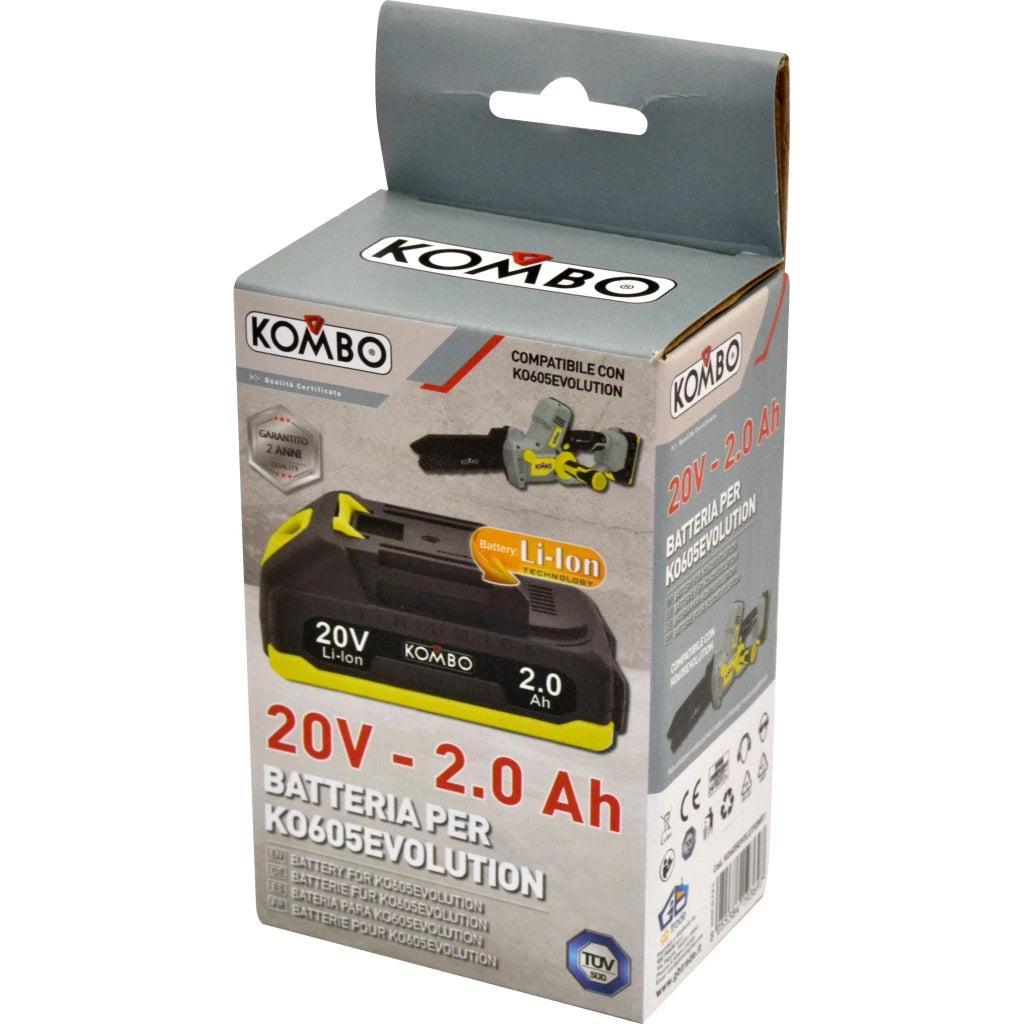 BATTERIA DI RICAMBIO KO605EVOLUTION