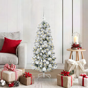 Albero di Natale Artificiale con Rami Pieghevoli 120 cm