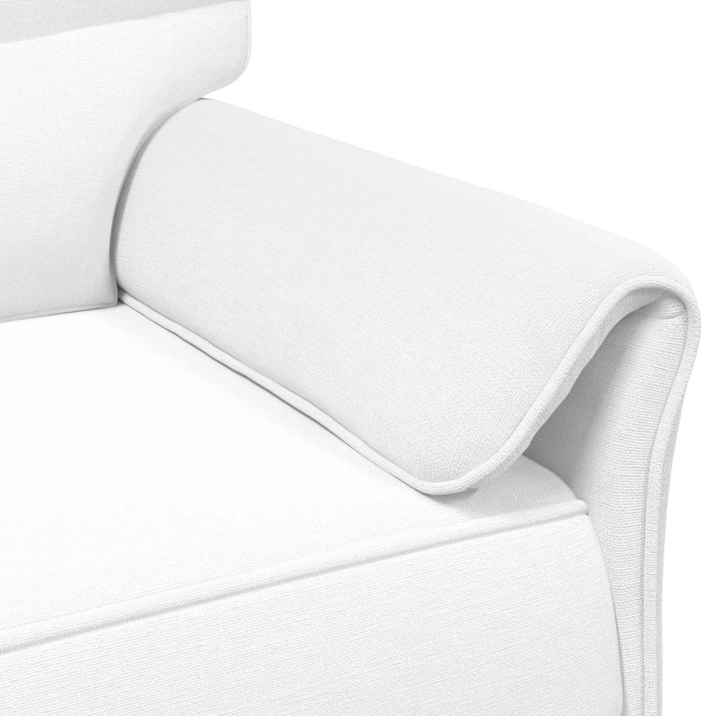 Set di divani 2 pz Bianco Tessuto 3424854
