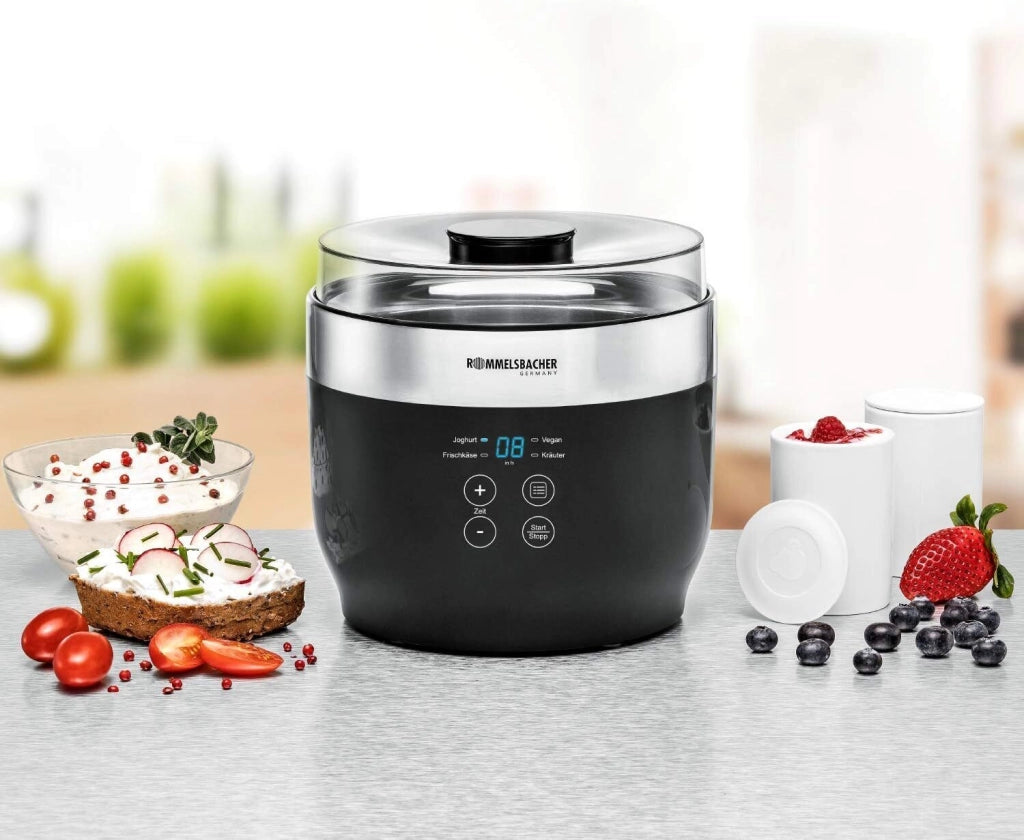 Rommelsbacher JG 80 yogurtiera 1,2 L Formaggi, Yogurt 20 W