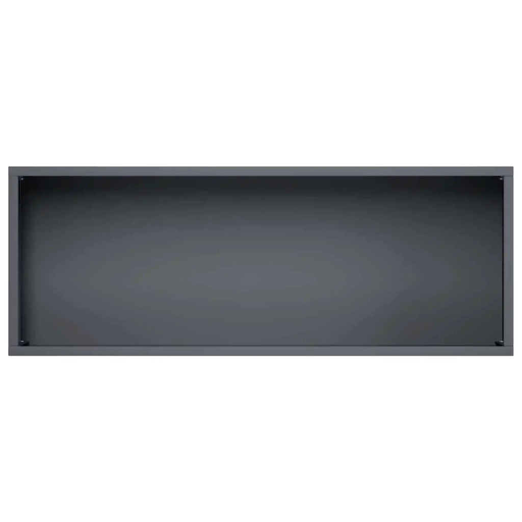 Vaso da giardino 2 pz Antracite 80 x 30 x 49 cm 8005839