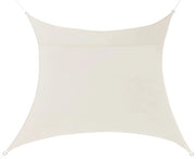 Tenda Solare Quadrata - 3x3m - Colorazione Sabbia - Protezione UV
