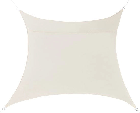 Tenda Solare Quadrata - 3x3m - Colorazione Sabbia - Protezione UV