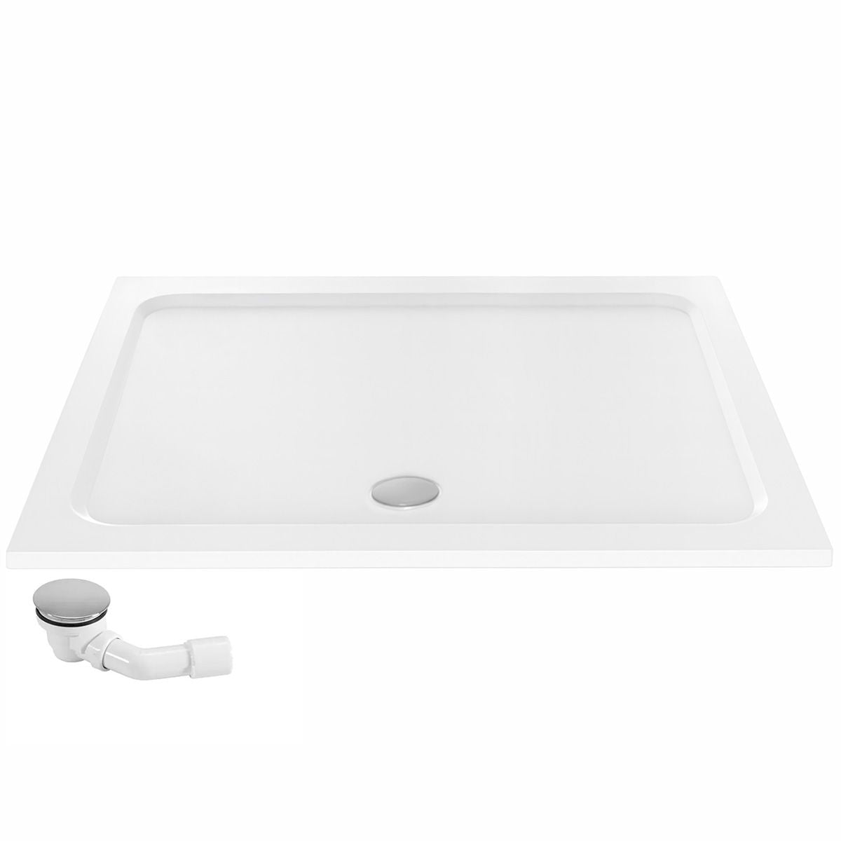 Piatto Doccia Acrilico Rea Belmond White 90x120