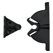 FERMAPORTA IN PVC A PINZA pz 2 - tipo grande  - Blister Koncreto