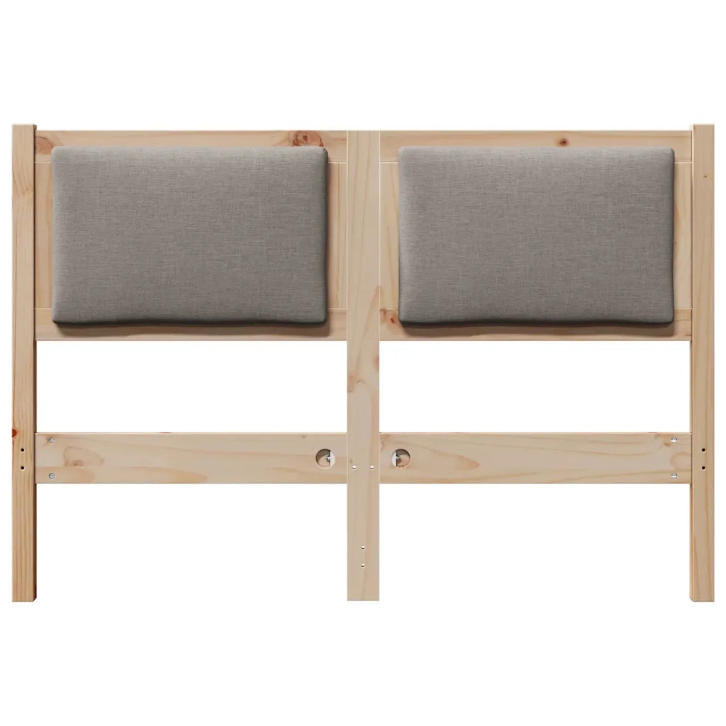 Testiera Altro Marrone 120 cm Legno di pino massello 878967