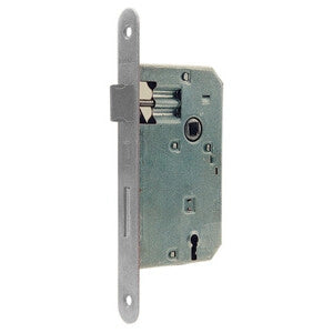 PATENT SERRATURA Q.8/70 GRIGIO 50 B. TONDO S/GACCIA- BONAITI SERRATURE- 5,0 pz