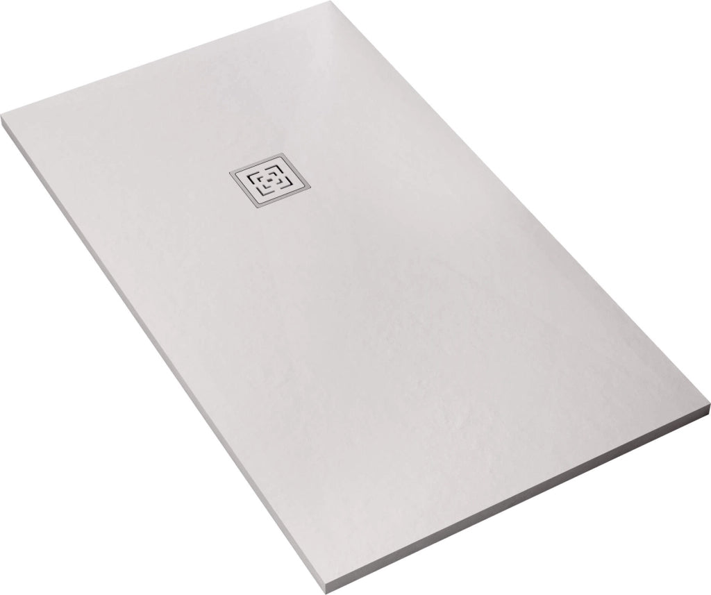 Piatto Doccia in Pietra 75x80 cm Bonussi Canton Bianco