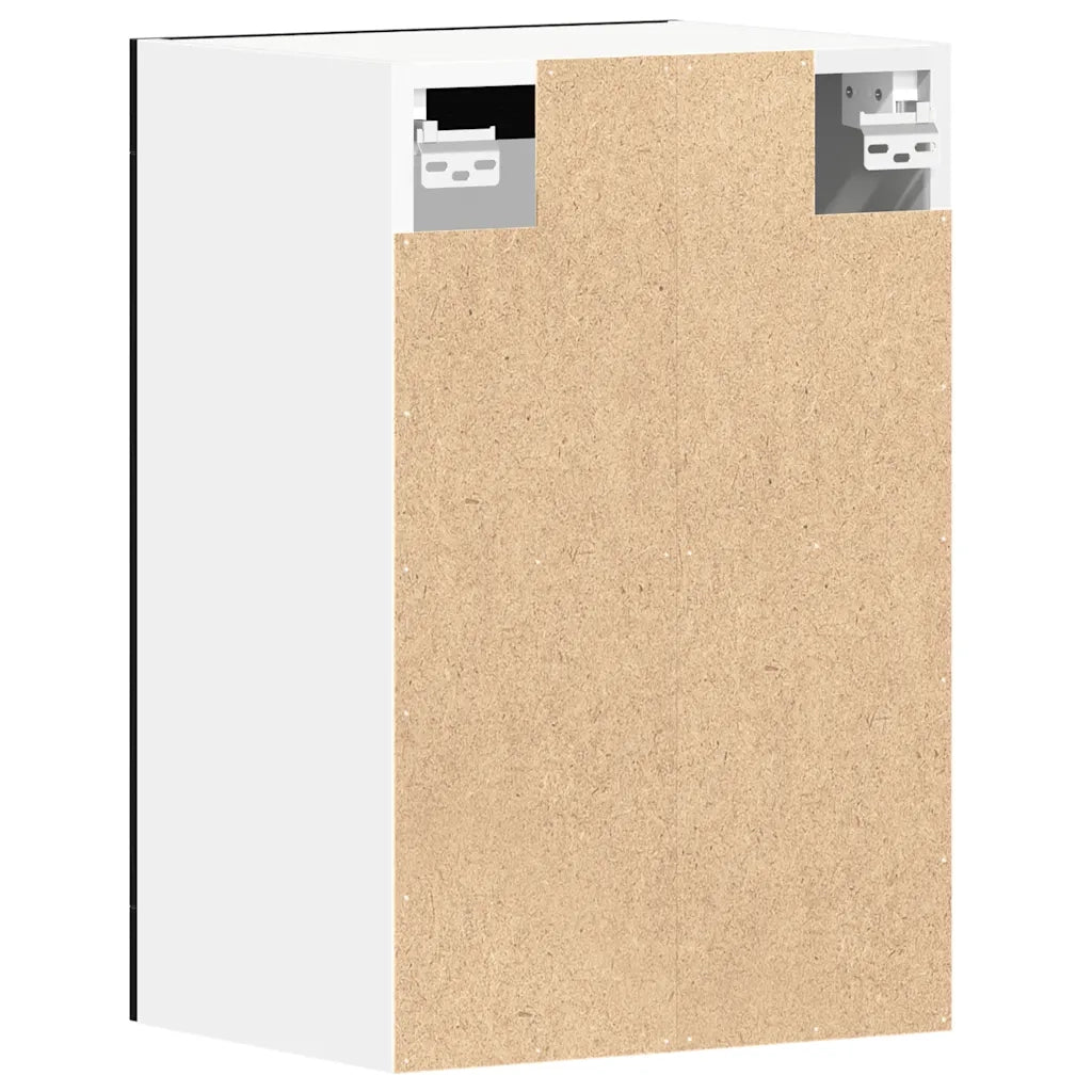 Mobile pensile in vetro rovere Nero 40x31x60 cm in Legno Multistrato 863139