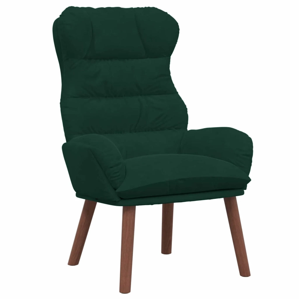 Divano Sedia-Poltrona Verde Scuro 69 x 74 x 93 cm Velluto 751748