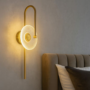 Applique Da Parete Led Lhj072-w Brush Gold