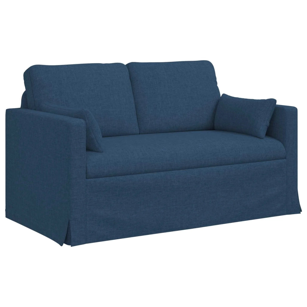 Set di divani 2 pcs Blu 139 x 78 x 80 cm Tessuto