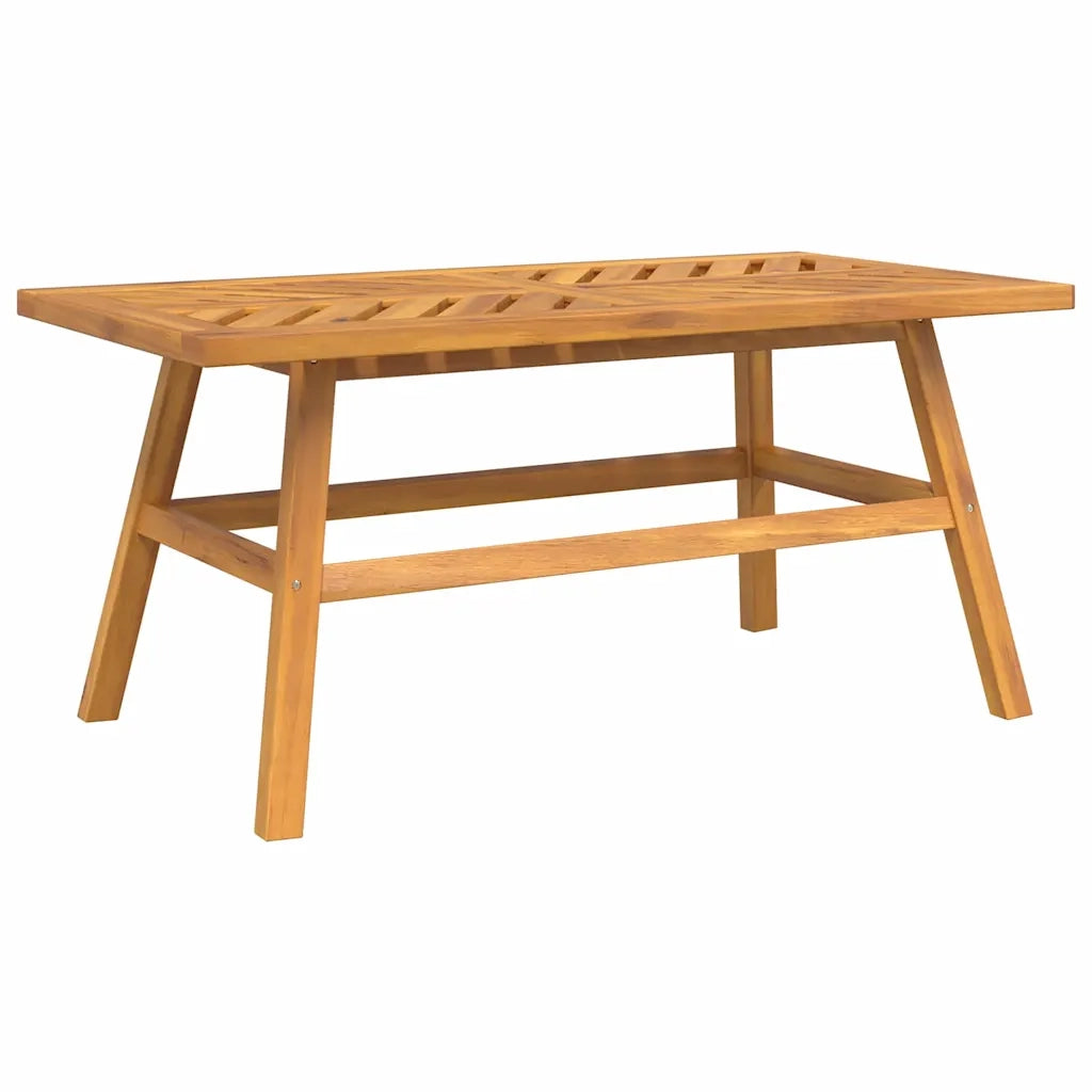 Set Lounge da Giardino 5 pcs Marrone Legno di Acacia Massello 3154129