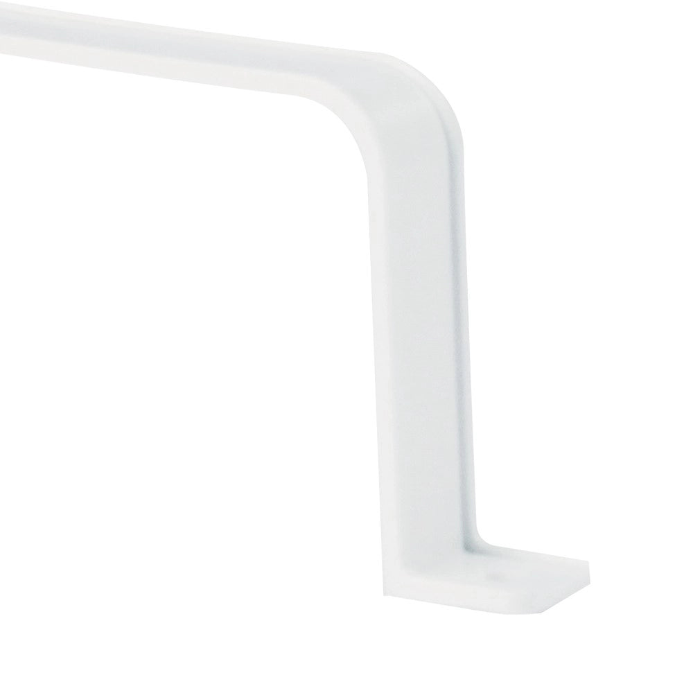 Collare rettangolare 55x220mm bianco per cappe