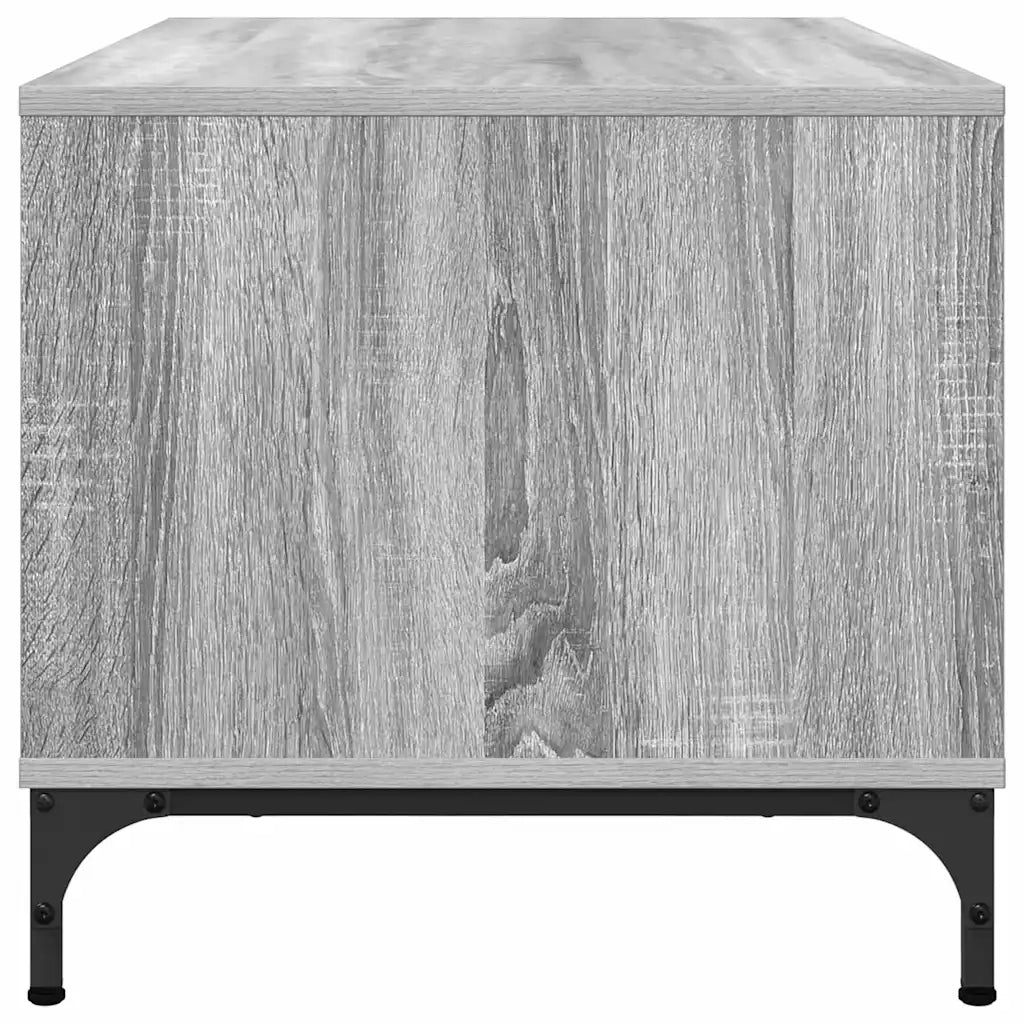 Tavolino da Salotto-Tavolino da soggiorno-Tavolo Grigio sonoma 90 x 49 x 46 cm