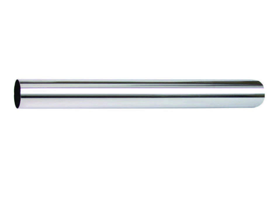 CANOTTO LISCIO IN OTTONE CROMATO- - ø mm.32 lunghezza cm.20 - 10 pezzi