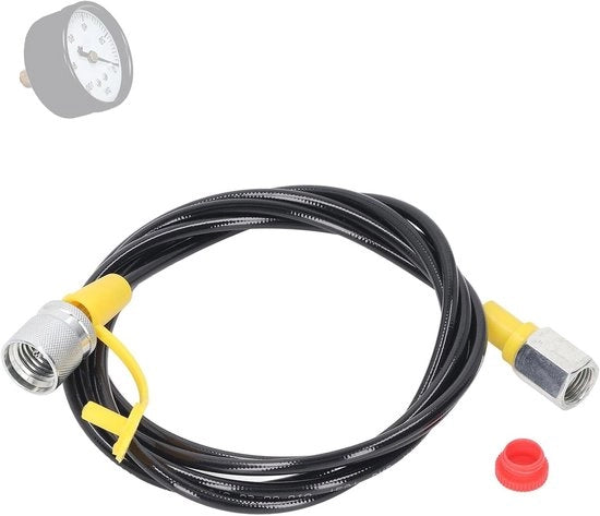 Serpentina di prova a pressione premium 2 metri - 630 bar - M16 x 2 - serpentina di connessione di prova - resistente a elevate pressioni