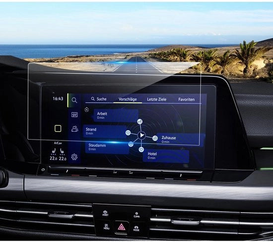 Protezione Navicella per VW Golf 8 (2020-2023) - Vetro Resistente ai Graffi 9H