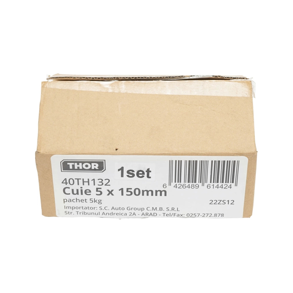 Chiodi da costruzione 5x150mm confezione da 5Kg