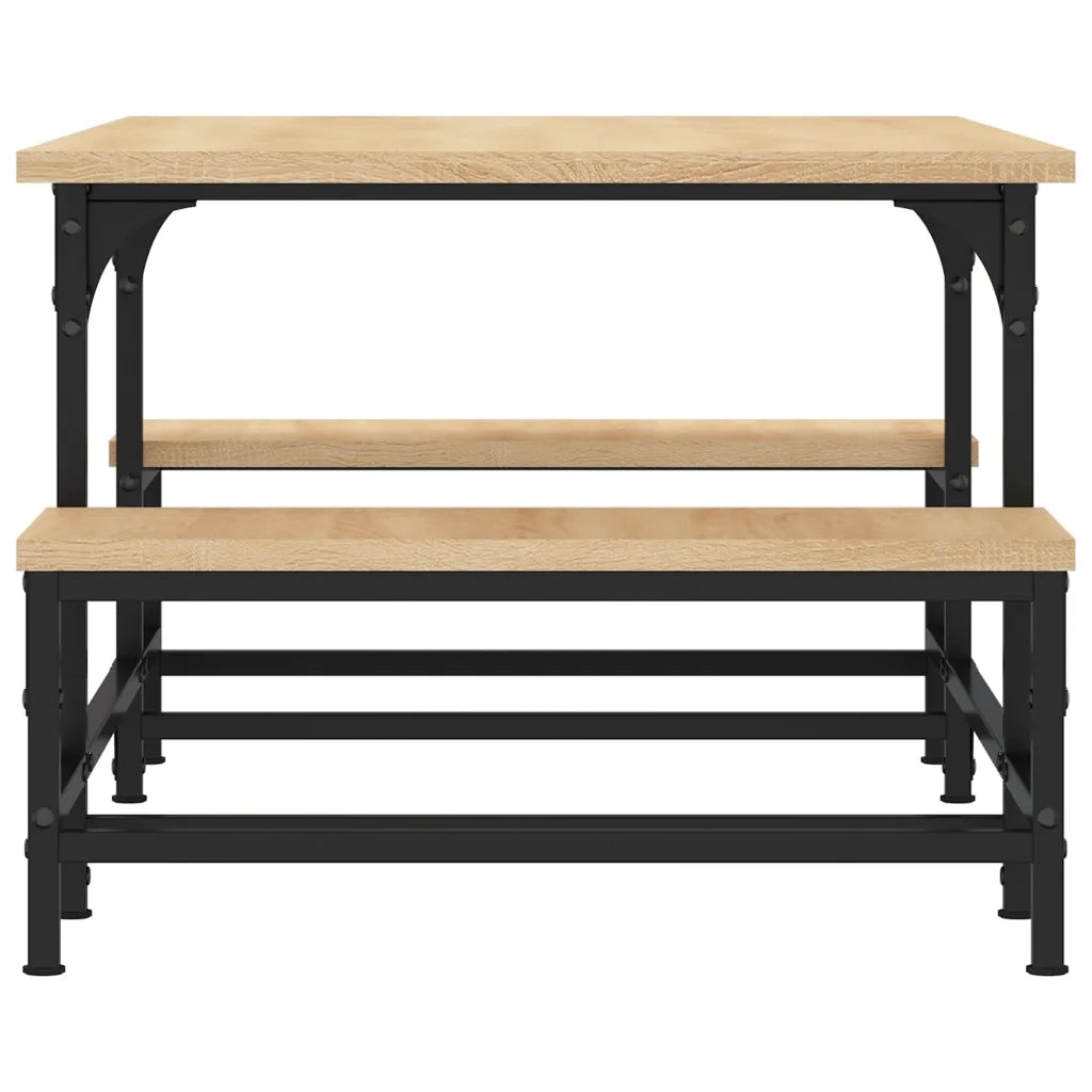 Tavolino Salotto Rovere Sonoma 100x50,5x40 cm Legno Multistrato 835375