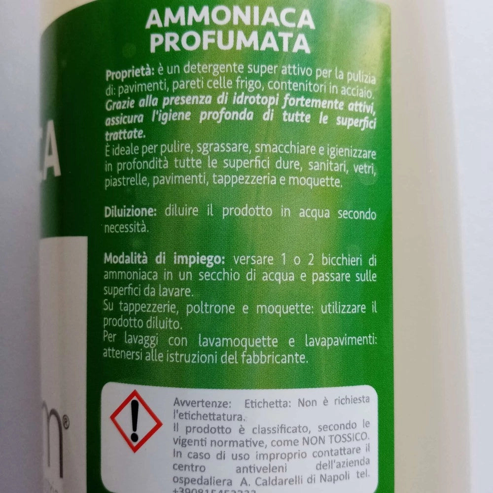 Abichem 1lt ammoniaca profumata per la pulizia di pavimenti e superfici