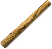 Rullo per pasta e pizza in legno di olivo - 35 cm - Liscio - Antibatterico - Stile francese - Cucina professionale - Ideale per pasta e pizza - Manico in legno di olivo