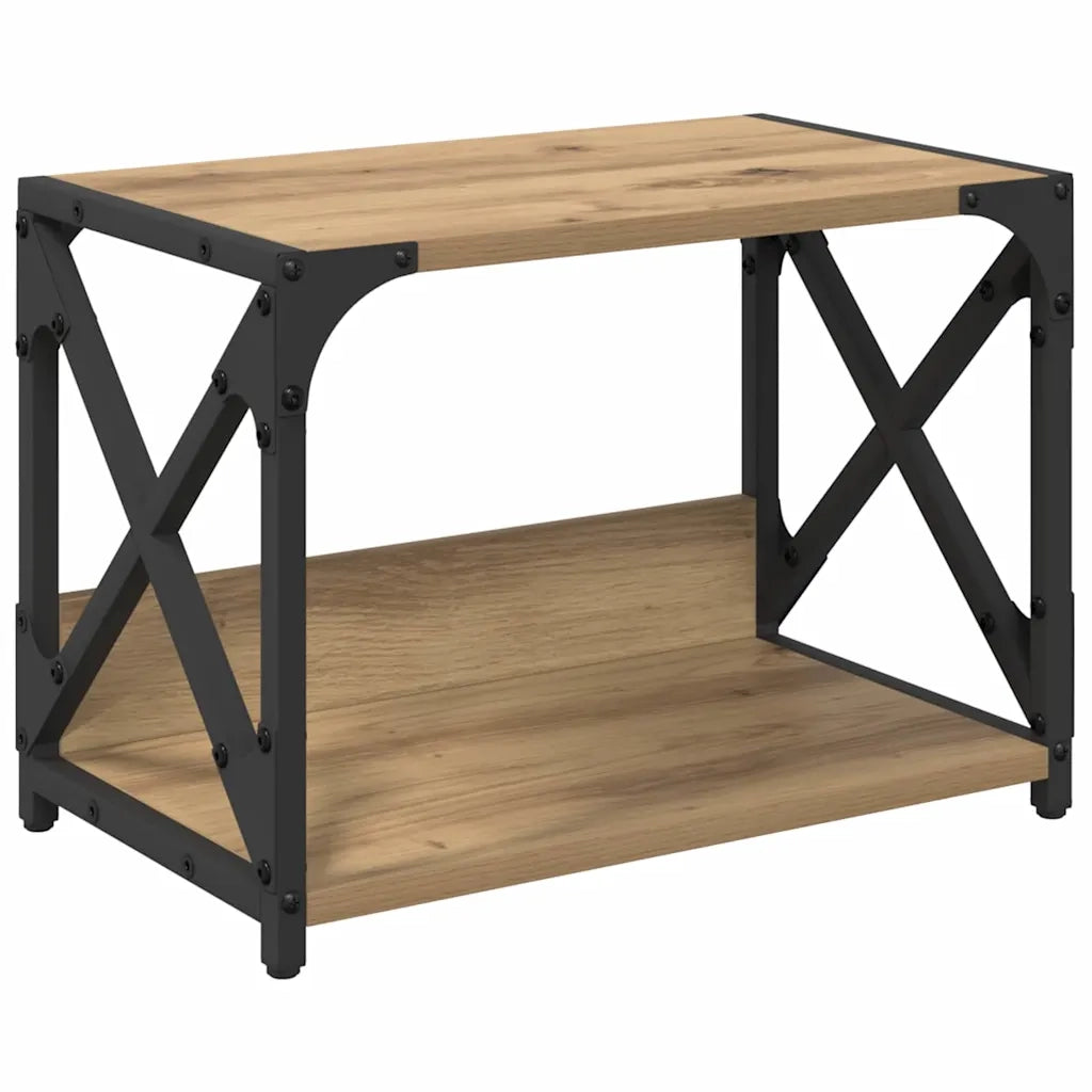 Supporto per Stampante Rovere artigianale 44 x 26 x 31.5 cm 882173