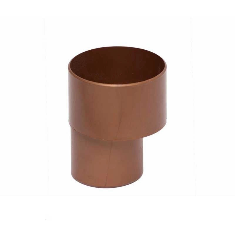 Riduzione ø100x80 (bicchiere sul ø maggiore) per pluviale : Colore - Rame rosso