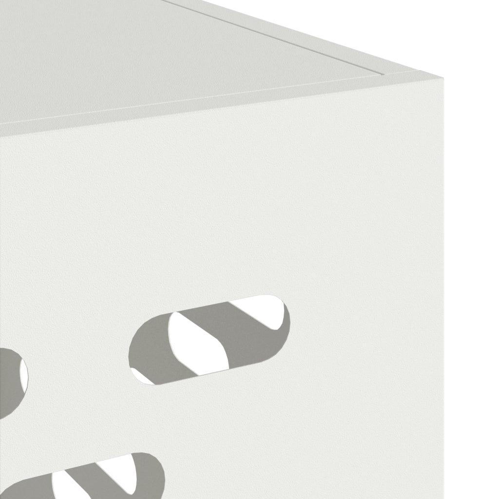 Copertura Condizionatore d'Aria Bianca 110x50x105 cm