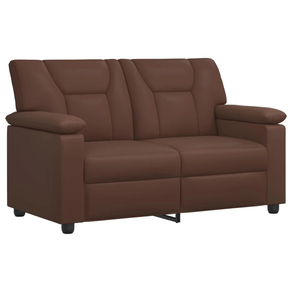 Set di divani 2 pcs Marrone Similpelle 3430560