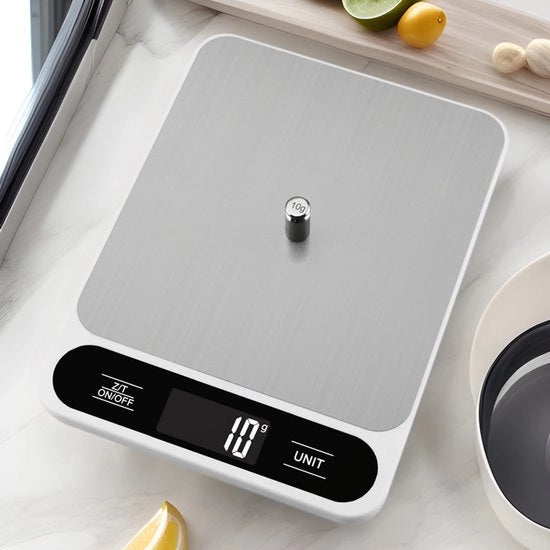 Peso elettronico portatile per uso domestico, 5 kg bilancia alimentare, bilancia precisa
